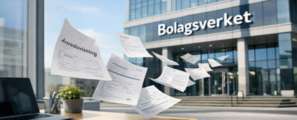 Årsredovisning till bolagsverket brf